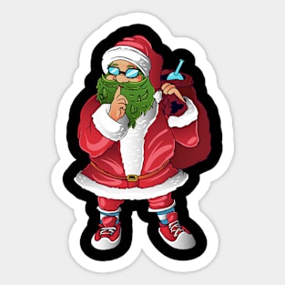 santa give something Sticker